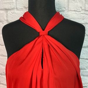 NWT Banana Republic Red Halter Top